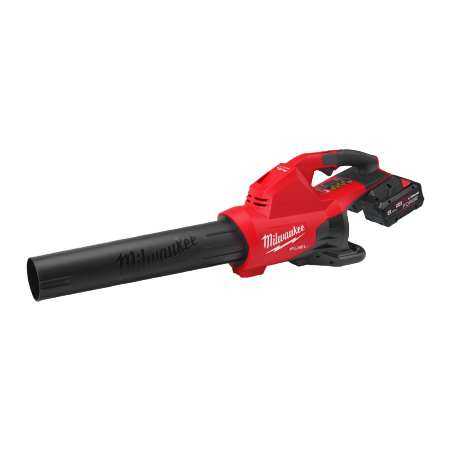 Milwaukee 4933499229 M18 F2BL-802 Fuel Battery Leaf Blower 2x18V 8Ah Li-Ion