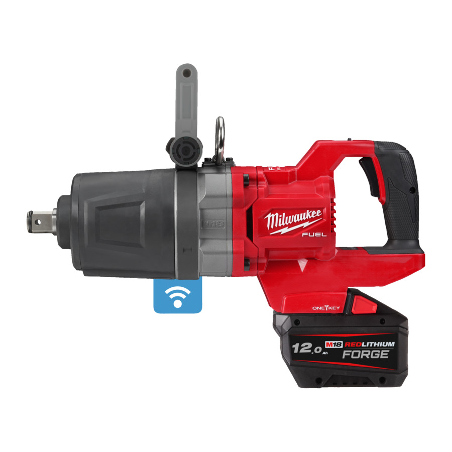 Milwaukee 4933499253 M18 ONEFHIWF1DS-121C 1" cordless impact wrench 18V 12.0 Ah Li-Ion