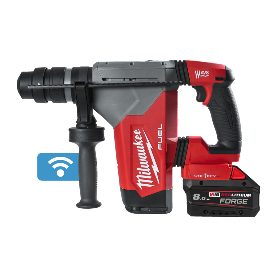 Milwaukee 4933500234 M18 ONEFHPX-802X M18 FUEL ONE-KEY SDS-PLUS 32 mm hammer with FIXTEC
