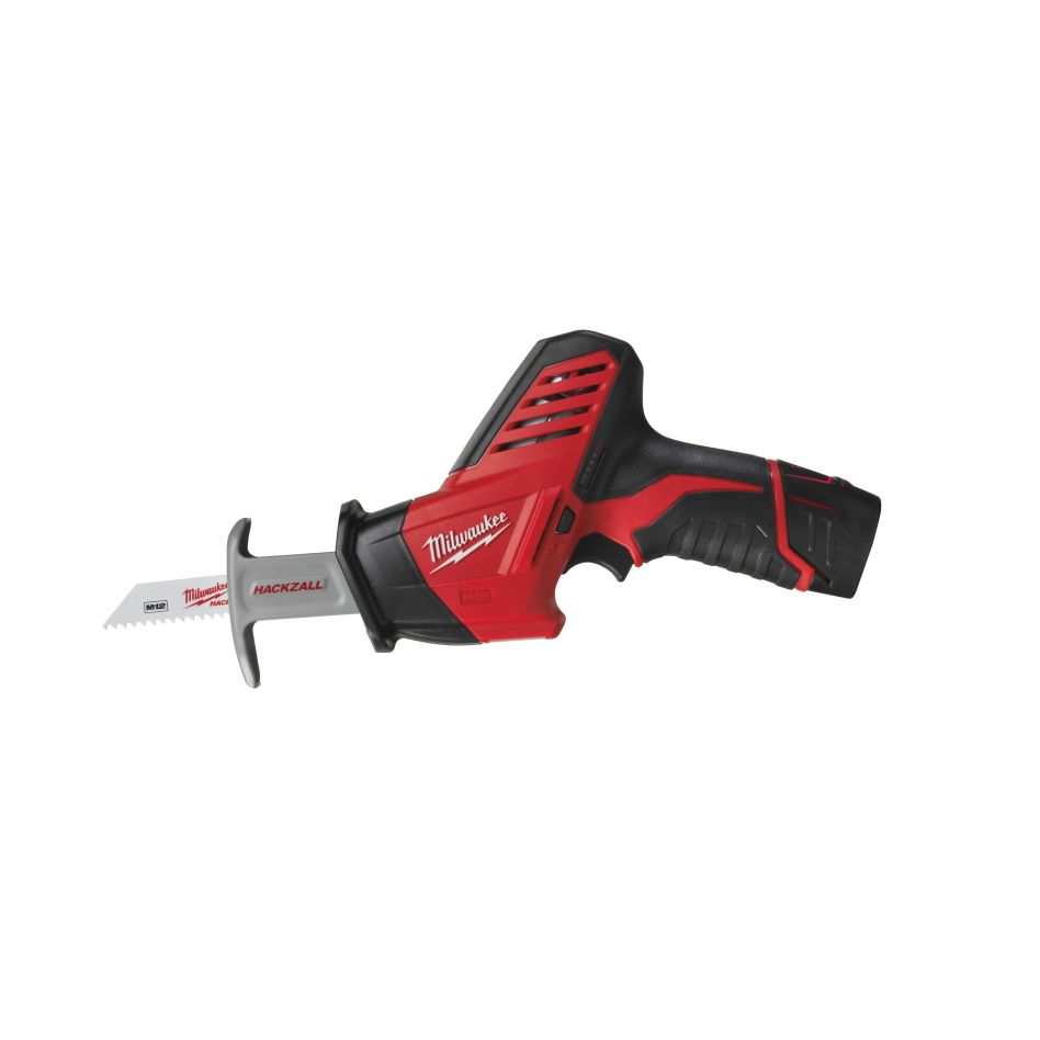 Milwaukee 4933500560 M18 C12 HZ-202C HACKZALL Subcompact Accu reciprocating saw 2x 2.0Ah battery and charger in bag