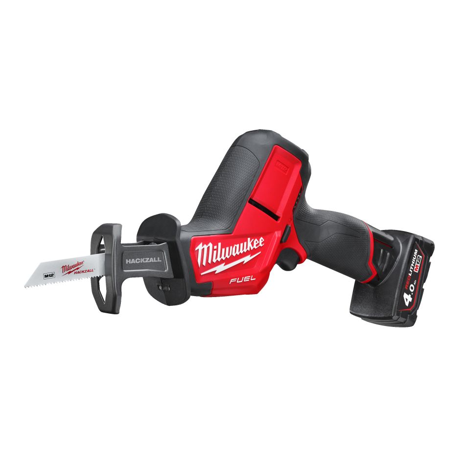 Milwaukee 4933500571 M12 FUEL HACKZALL Subcompact Accu-reciproc saw 2x 4.0Ah battery and charger in case