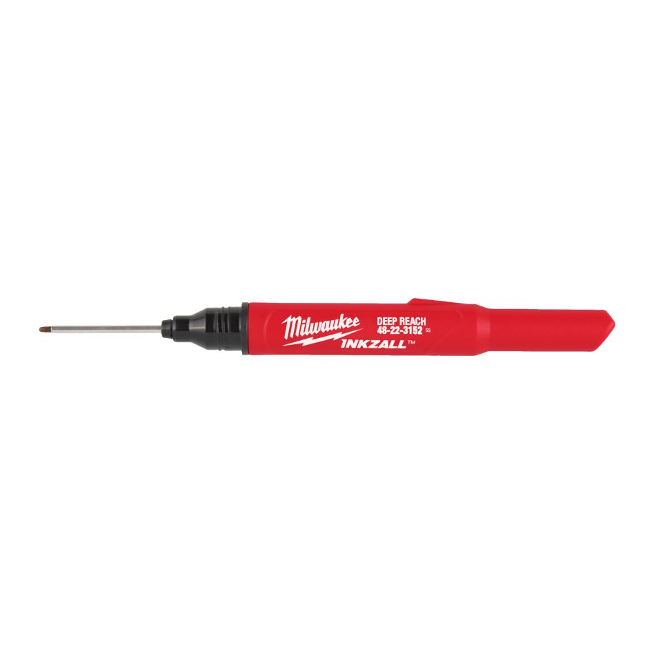 Milwaukee 4932501147 INKZALL Marker with ultra-fine, long tip for deep reach