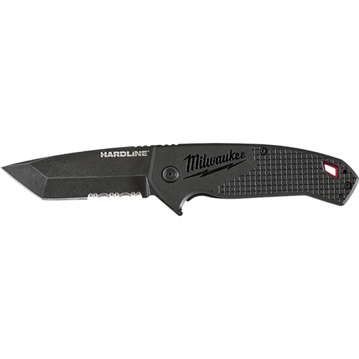 Milwaukee Accessories 48221998 HARDLINE™ pocket knife 75 mm serrated