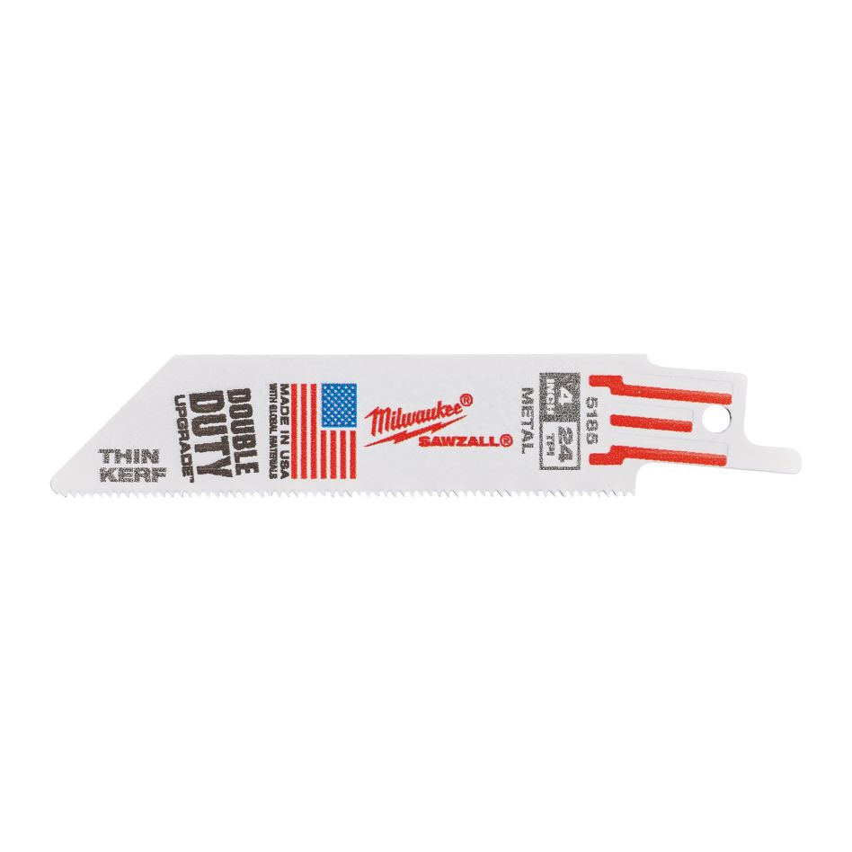 Milwaukee Accessories 48475185 SAWZALL Recpiro saw blade 100 x 25T 5ST