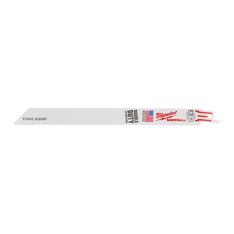 Milwaukee Accessories 48475188 SAWZALL Reciprocating saw blades 230 x 18T 5ST