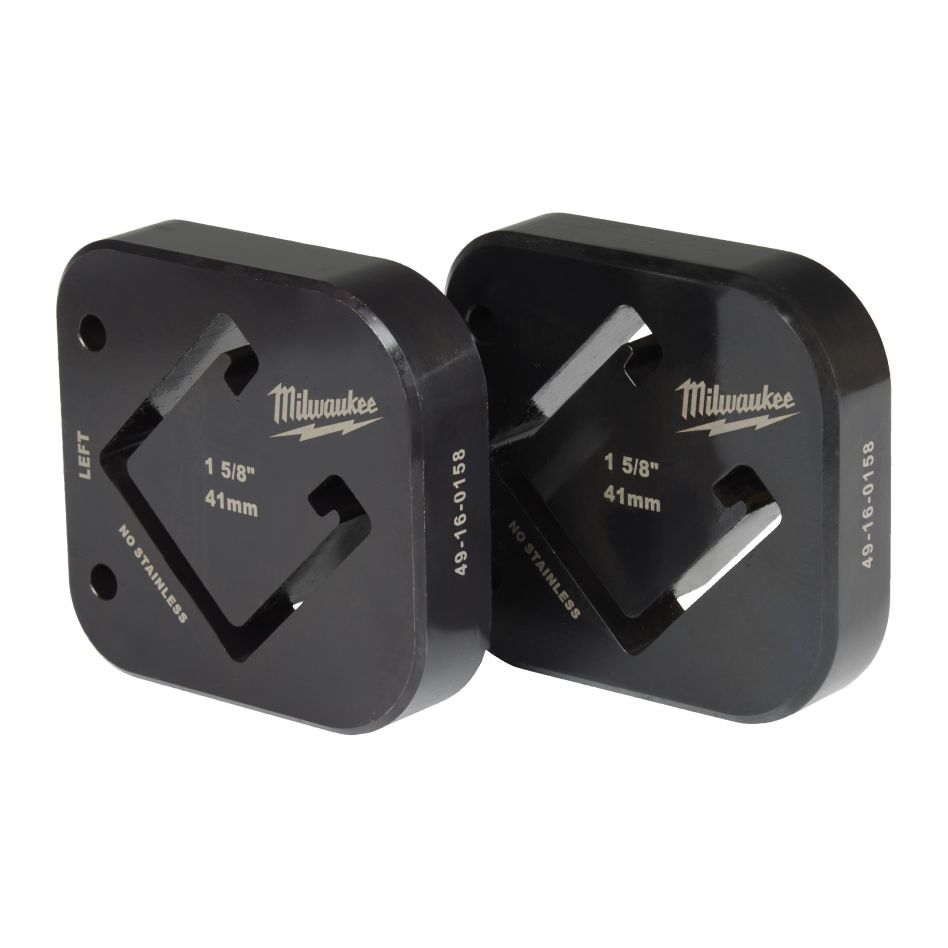 Milwaukee Accessories 49160158 Mounting profile cutting dies set 41 x41 mm