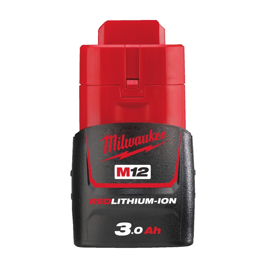 Milwaukee Accessories 4932451388 M12 B3 Battery M12 12V 3,0ah red Li-Ion