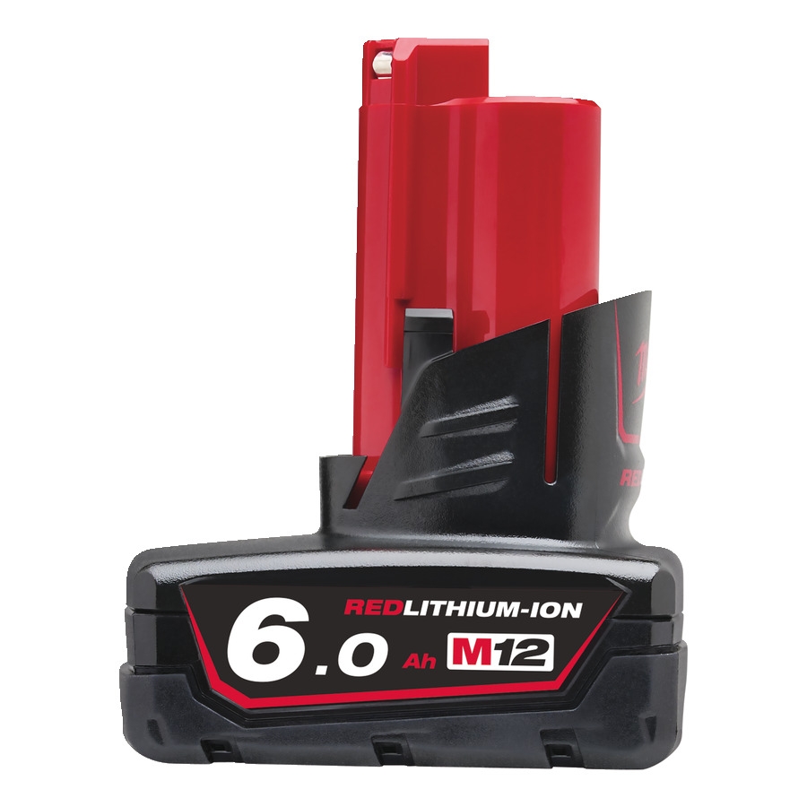 Milwaukee Accessories 4932451395 M12 B6 Battery M12 12V 6.0ah red Li-Ion