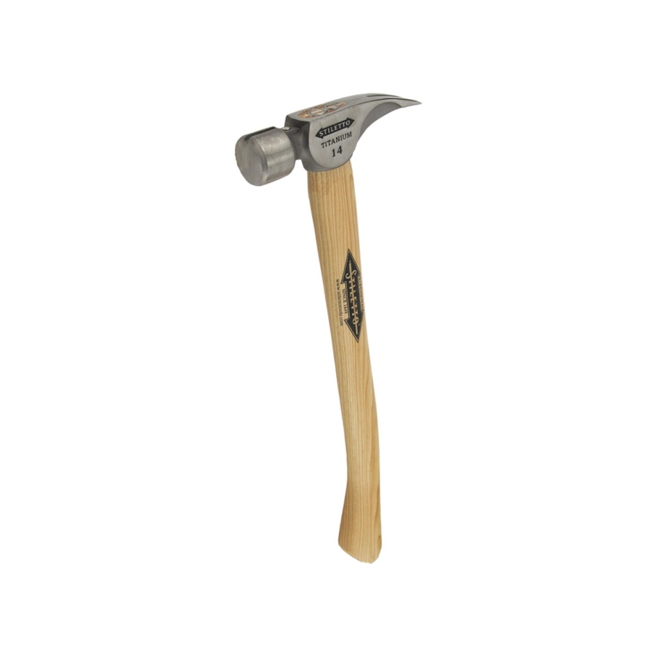 Milwaukee Accessories 4932352584 Ti 14SC-H18 Titanium Hammer with wooden handle