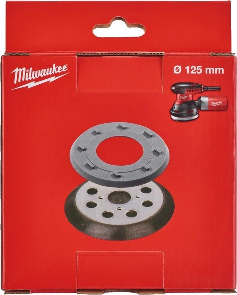 Milwaukee Accessories 4932430091 Base plate for ROS 125 Ø 125 mm 8 holes
