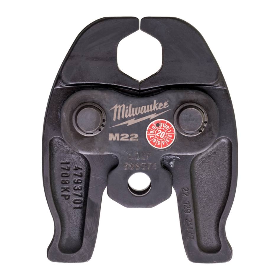 Milwaukee Accessories 4932430249 J12-M22 Press jaw for M12 HPT 12V pressing pliers