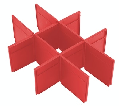 Milwaukee Accessories 4932479105 Dividers for packout toolboxes with 2 drawers