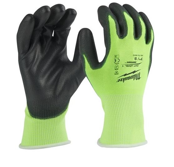 Milwaukee Accessories 4932479917 Work gloves Hi-vis cut class 1/A - M/8 - 1 pair