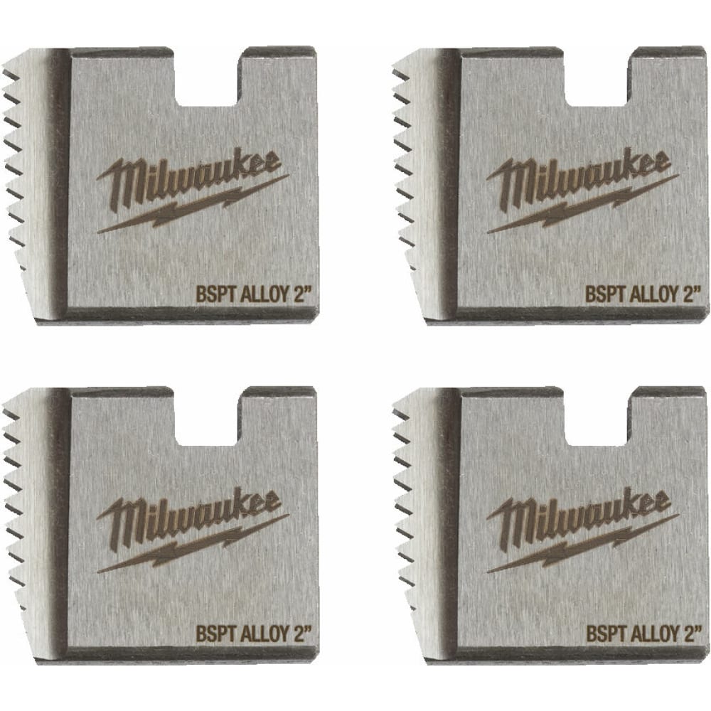 Milwaukee Accessories 4932480232 FPTD 2˝ BSPT Alloy Pipe thread cutter dies