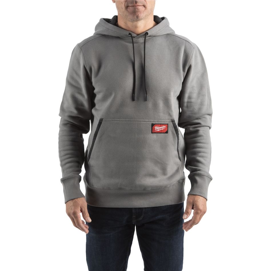 Milwaukee Accessories 4932493121 Work hoodie midweight gray S 1st