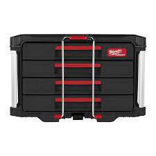 Milwaukee Accessories 4932493189 Packout Toolbox with 4 drawers