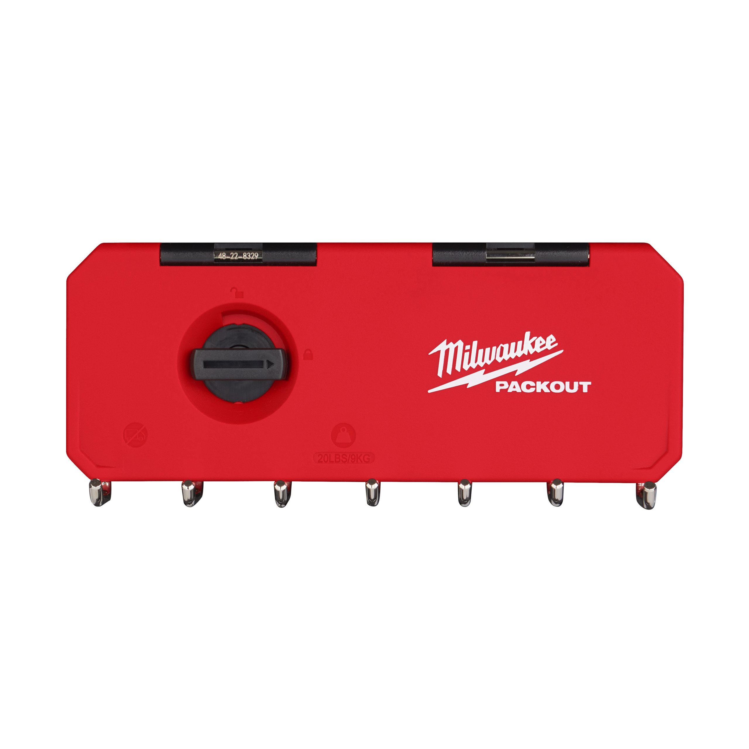 Milwaukee Accessories 4932493384 PACKOUT™ narrow hook row