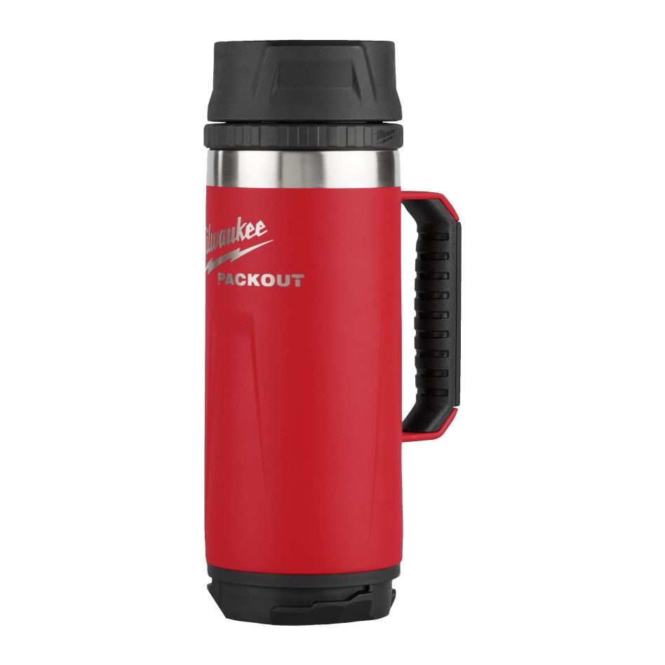 Milwaukee Accessories 4932493471 PACKOUT 532 ml mug with drinking cap red