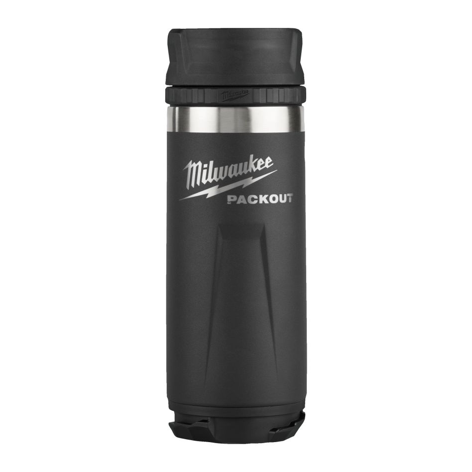 Milwaukee Accessories 4932493474 PACKOUT™ 532 ml bottle with drinking cap black