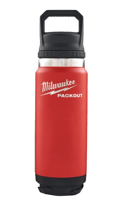 Milwaukee Accessories 4932493991 Packout Thermos Red with lid 532 ml