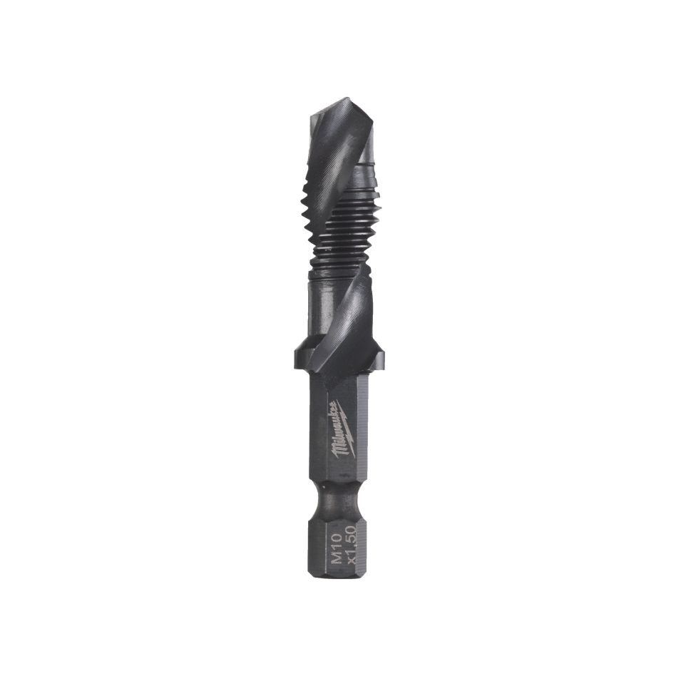 Milwaukee Accessories 4932498266 HSS G Drill Tap Combination 1/4" HSS-G M10x58mm - 1 pc