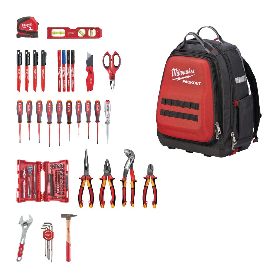 Milwaukee Accessories 4932498407 PACKOUT backpack for the electrician