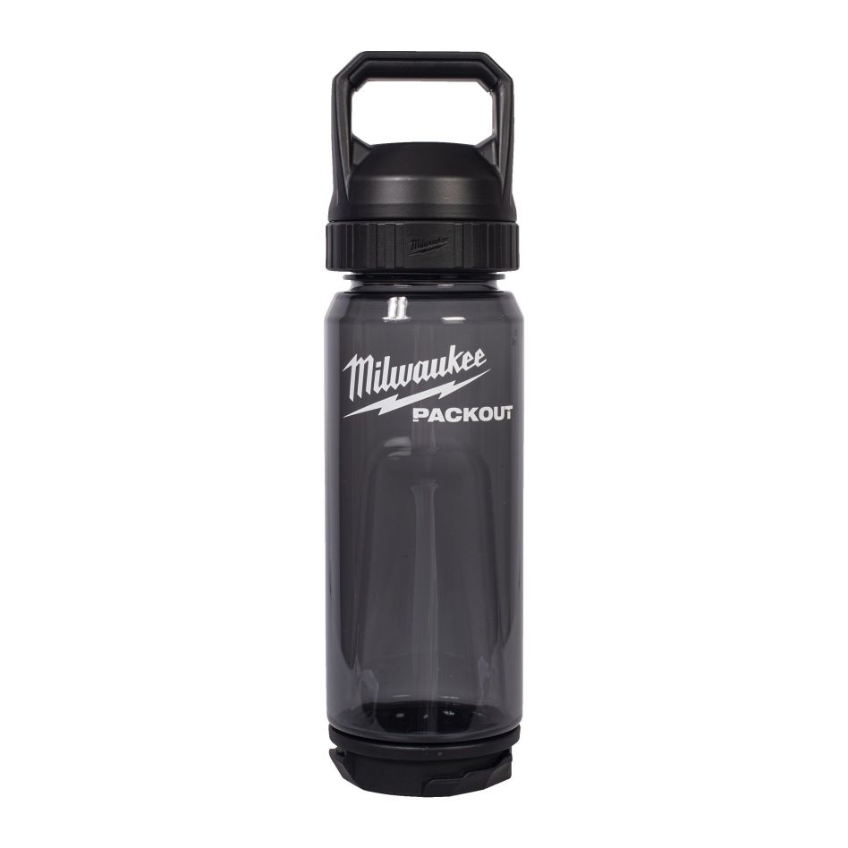 Milwaukee Accessories 4932498639 PACKOUT 740 ml Plastic bottle with drinking cap black