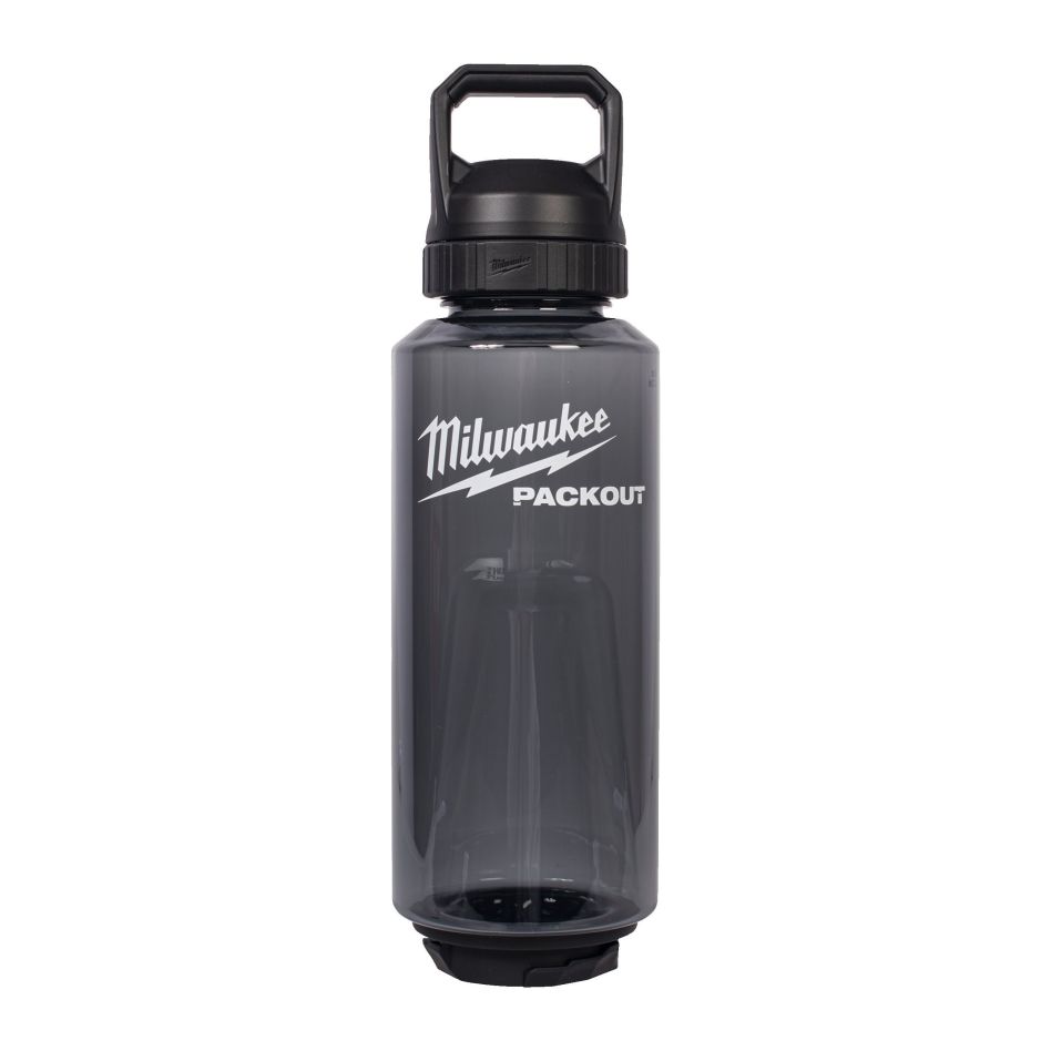 Milwaukee Accessories 4932498641 PACKOUT 1420 ml Plastic bottle with drinking cap black