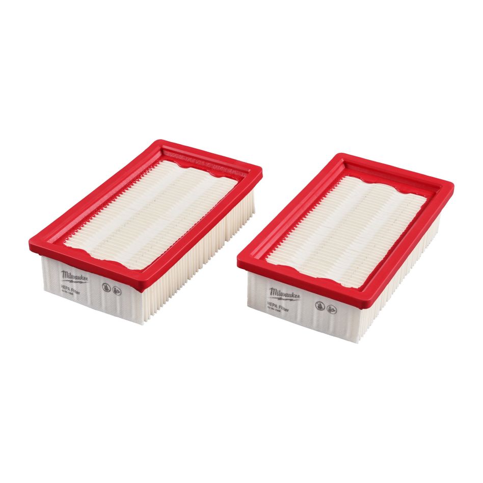 Milwaukee Accessories 4932498662 Filters HEPA H13 tbv M18 ONEF2VC34M (2 pieces)
