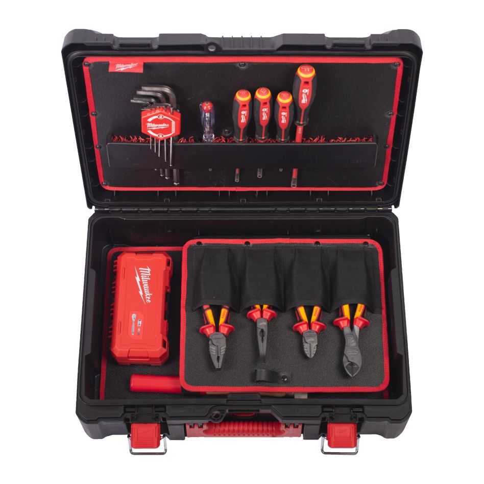 Milwaukee Accessories 4932499466 PACKOUT Electricians kit 62-piece
