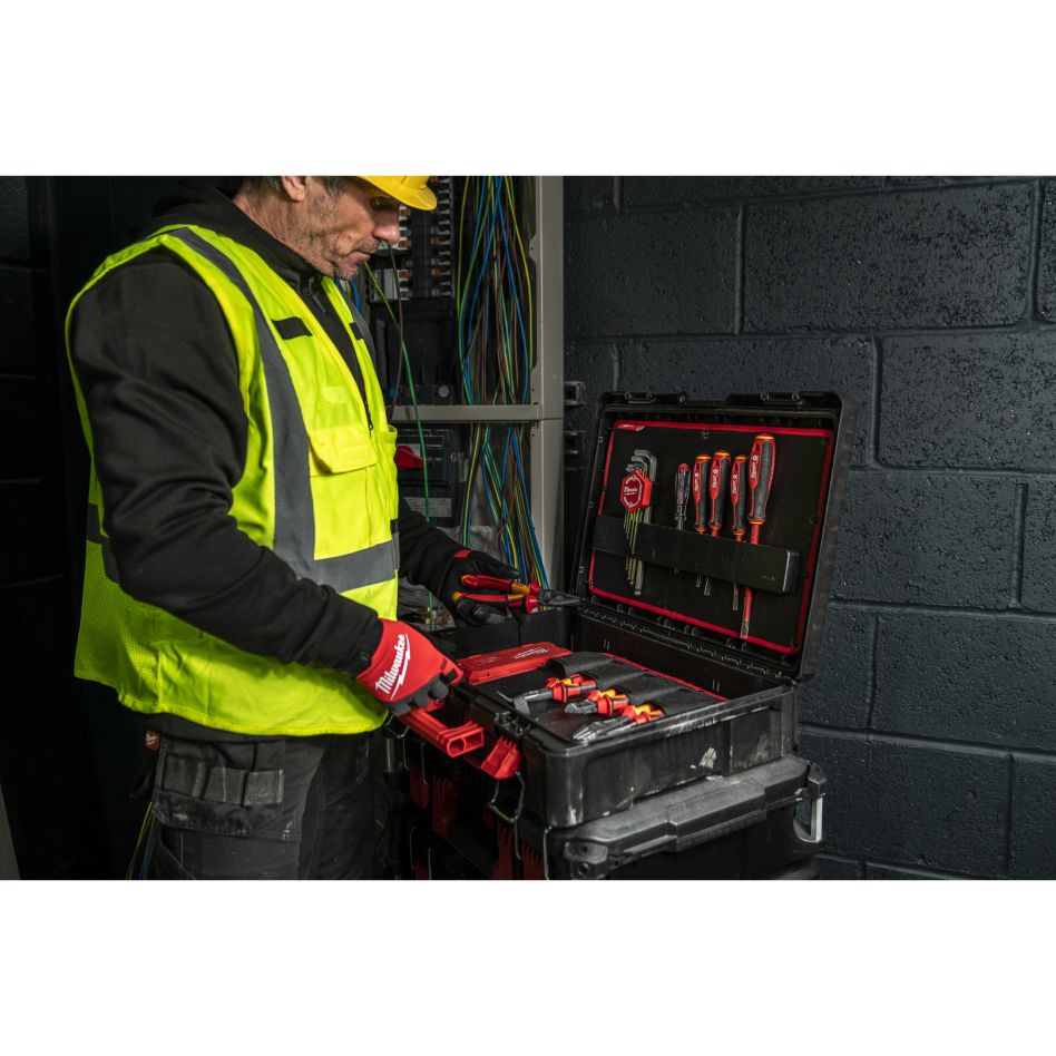Milwaukee Accessories 4932499466 PACKOUT Electricians kit 62-piece