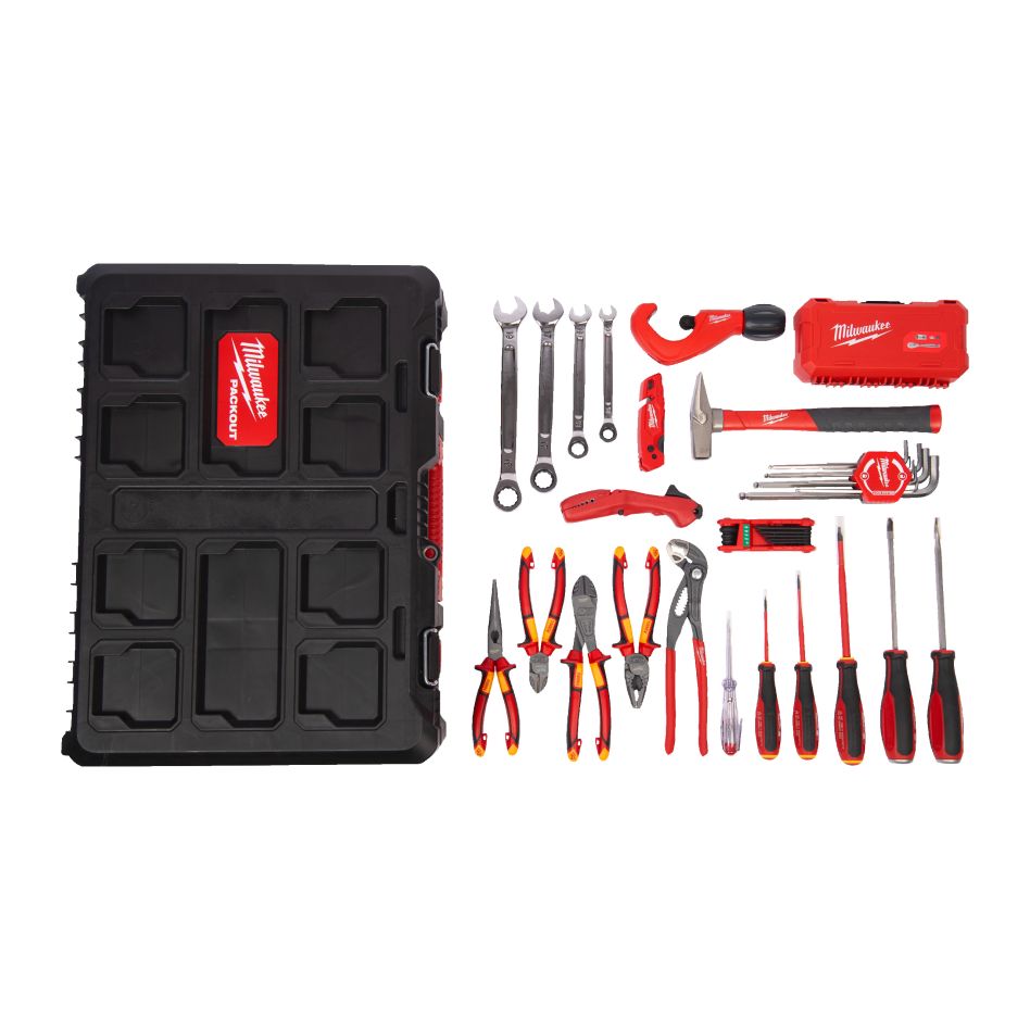 Milwaukee Accessories 4932499467 PACKOUT Plumber's kit 74-piece