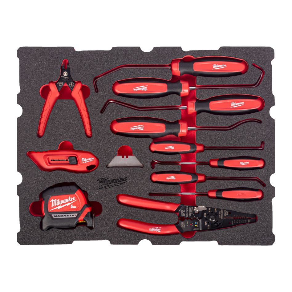 Milwaukee Accessories 4932501877 Foam Inlay PACKOUT chop set 17-piece