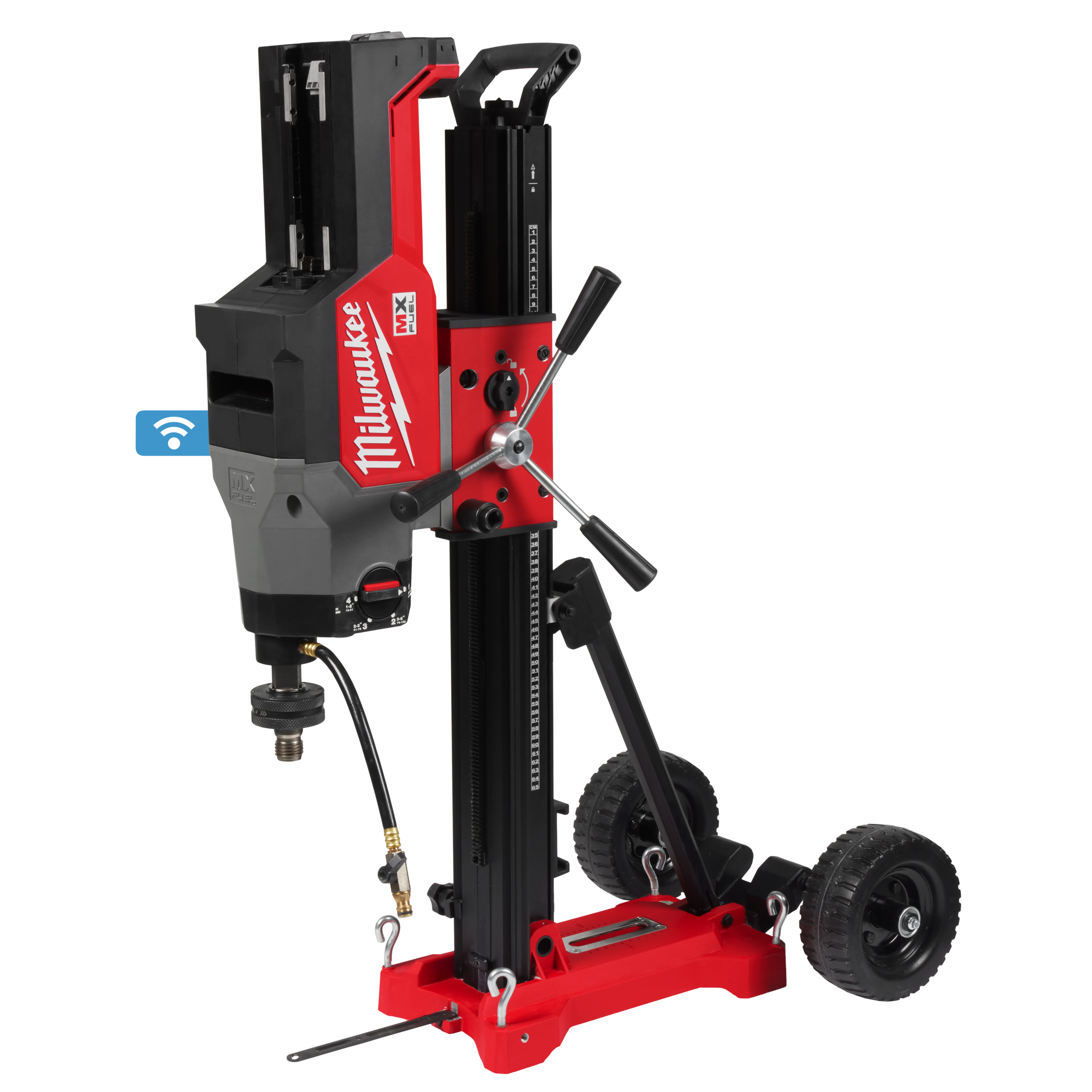 Milwaukee MX 4933493142 MXF DCD350 KIT-0 Diamond core drill 350 mm 72 Volt incl. drill stand