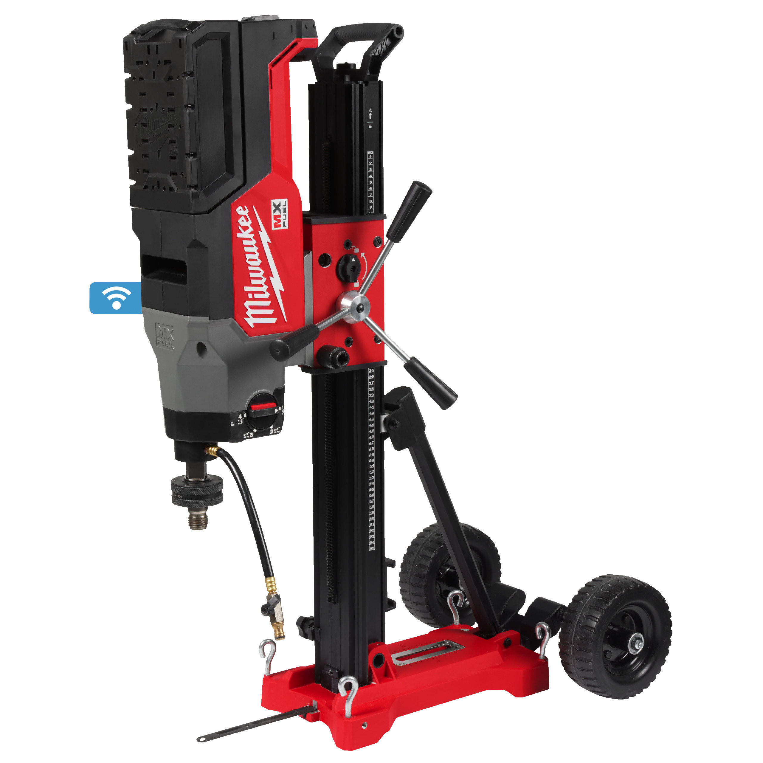 Milwaukee MX 4933493143 MXF DCD350 KIT-122 MX FUEL™ 350 mm diamond core drill 72 V 2x 12Ah