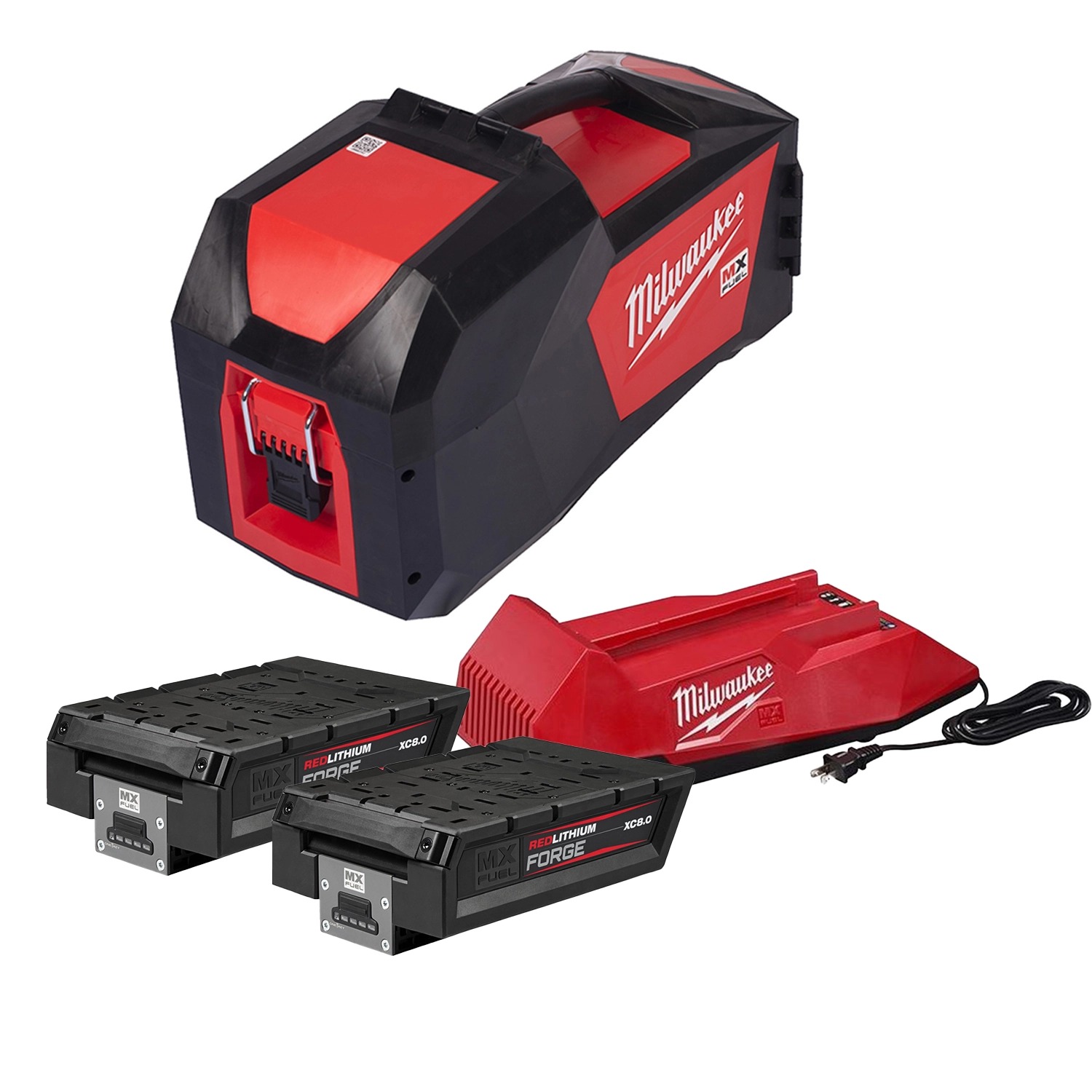 Milwaukee MX 4933493806 MX FUEL EFP-802 Electrofusion Processor 2x 8.0Ah battery and charger