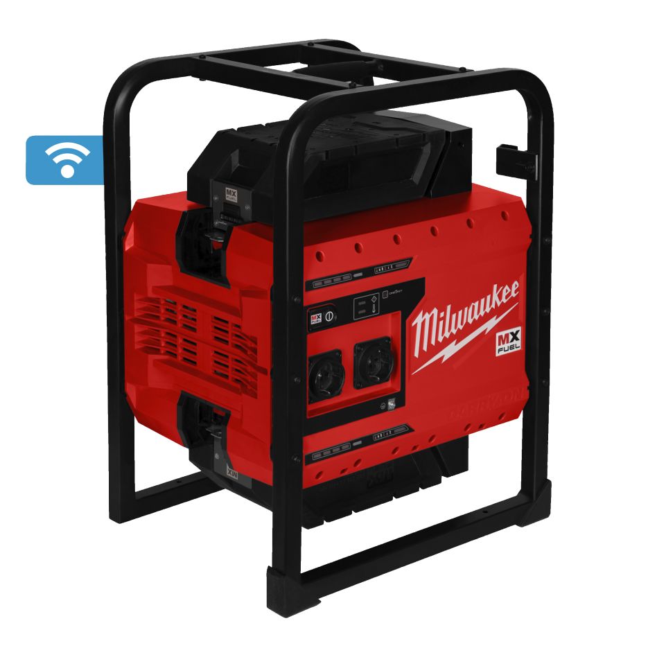 Milwaukee MX 4933501197 MX FUEL Battery Power supply 1x 12.0Ah battery and integrated charger in box