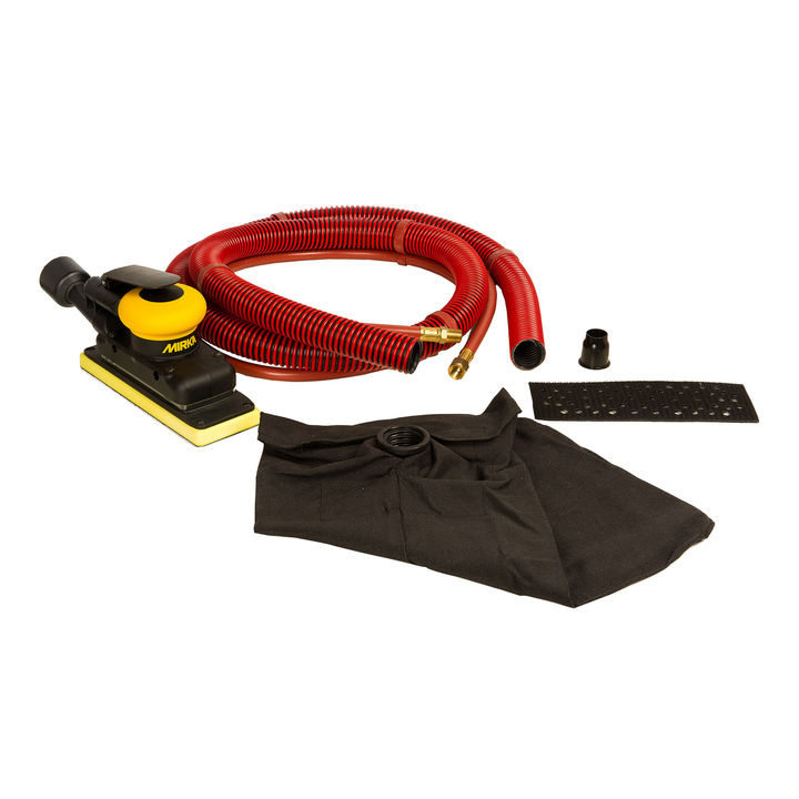 Mirka 8991510111 OS 383DB Pneumatic orbital sander 70x198mm with dust bag output 3.0 in box