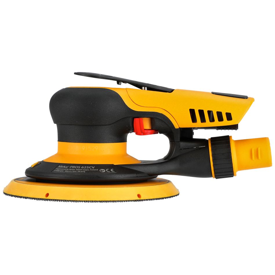 Mirka 8995625111 PROS 625CV Pneumatic Eccentric Sander 150mm with central extraction Stroke 2.5 in box