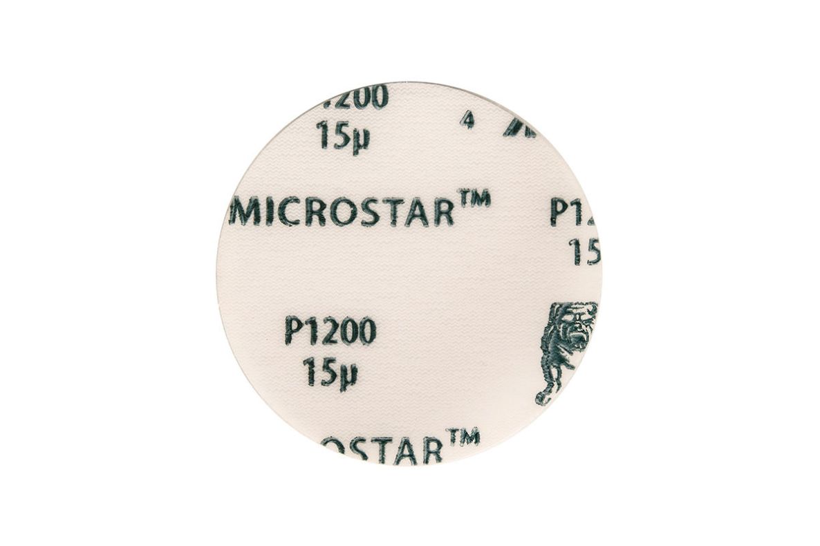 Mirka Accessories FM6JT05096 MICROSTAR Ultrafine film sandpaper 77mm Grip grit P2500 50pcs