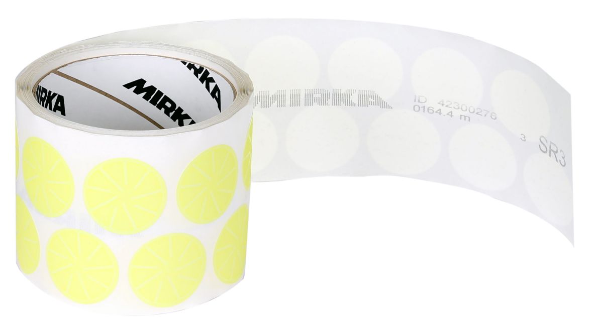 Mirka Accessories FS30000107 POLARSTAR SR Sanding Film 32mm Channel PSA 7µ, 500/RLL