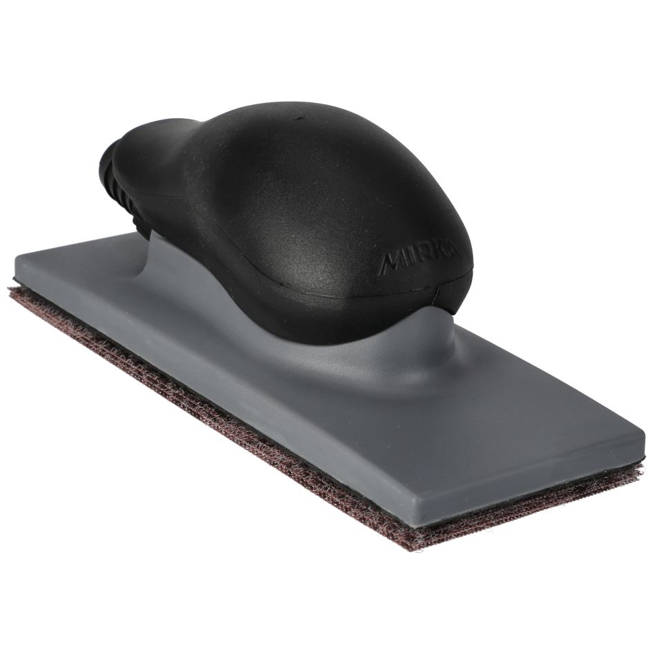 Mirka Accessories 8391502311 Sanding block 70x198mm Grip 22 holes Gray +3 strips grit P120