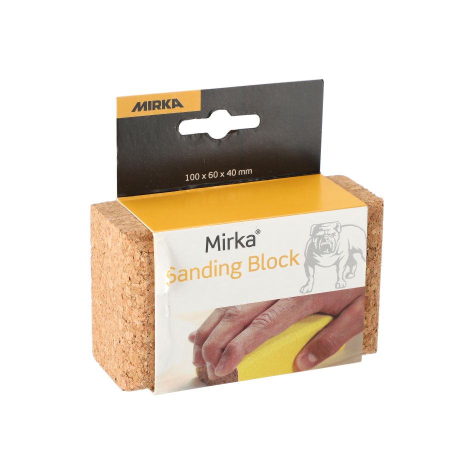 Mirka Accessories 8390010111 Sanding Block Cork 100x60x40mm