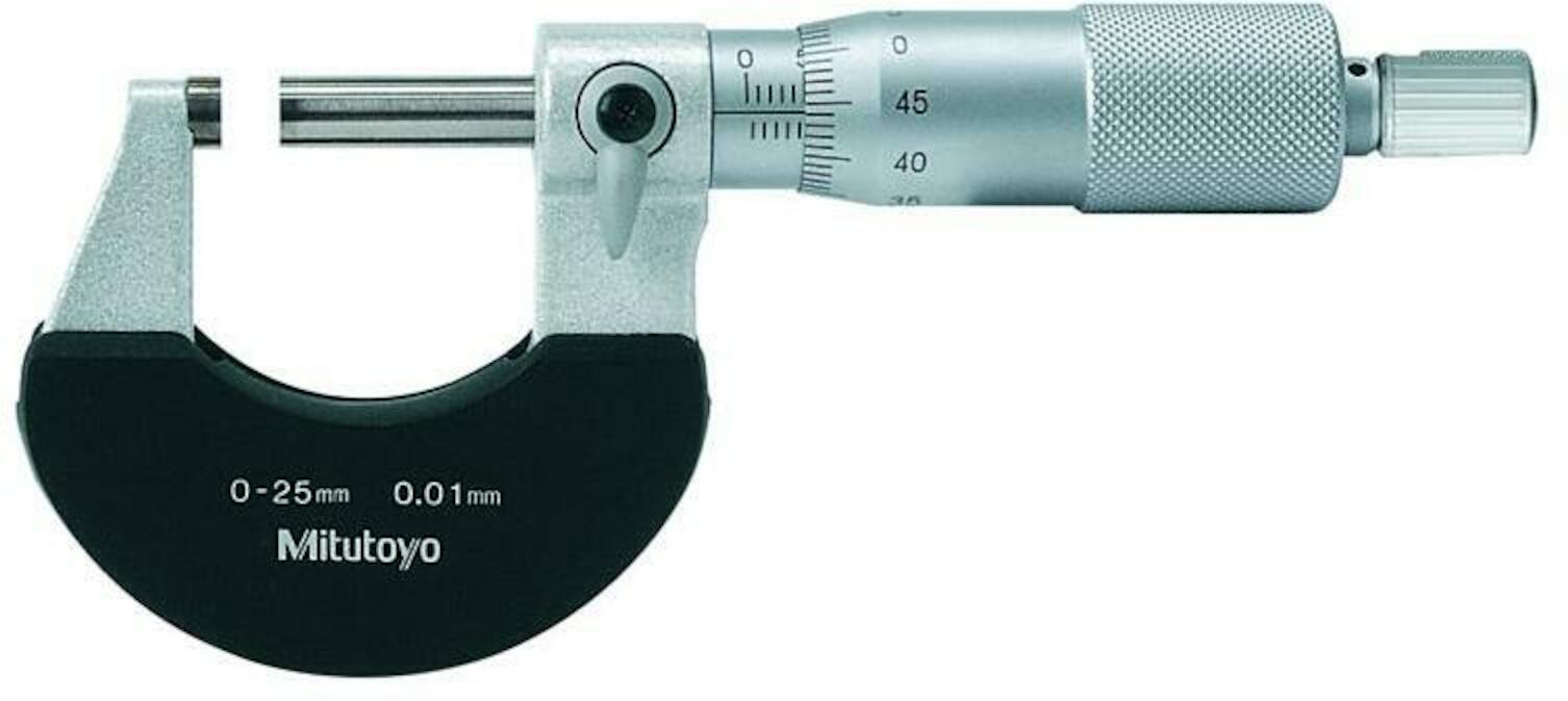 Mitutoyo 102-301 102-301 External Thread Gauge 0&ndash;25 mm/0.01 mm