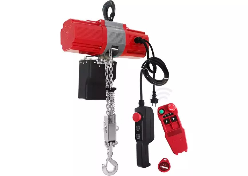mwtools 758613175 KT1006MR Electric chain hoist 990 kg 6 m 230V wireless remote control