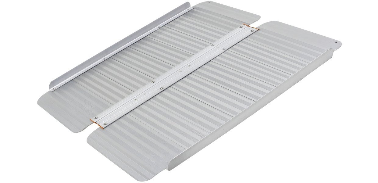 mwtools 754751834 ARP0996 Aluminum wheelchair ramp 2-fold 300 kg 900x720 mm