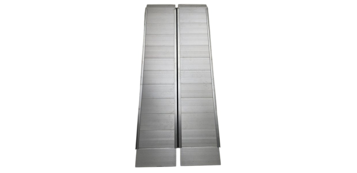 mwtools 754751854 ARP20180 Aluminum wheelchair ramp 2-fold 400kg 1800x740mm