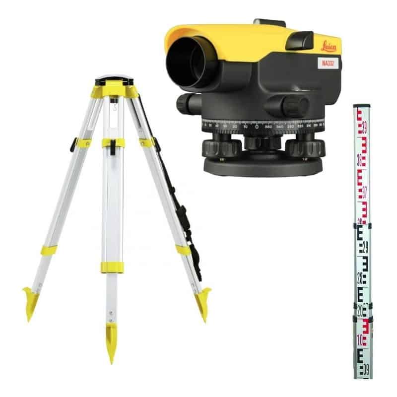 Leica 6010806 NA520 Level Instrument Set 360° 20x