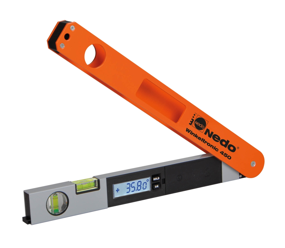 Nedo NV405216 Winkeltronic 450 mm Digital spirit level with sleeve