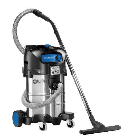 Nilfisk 107413593 Attix 40-01 PC INOX Compact wet/dry vacuum cleaner